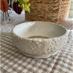 Ceramic Compote Bowl, Vintage bowl, trinket bowl